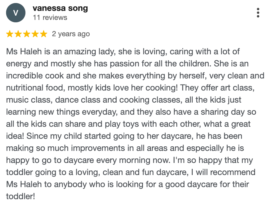 parent's review