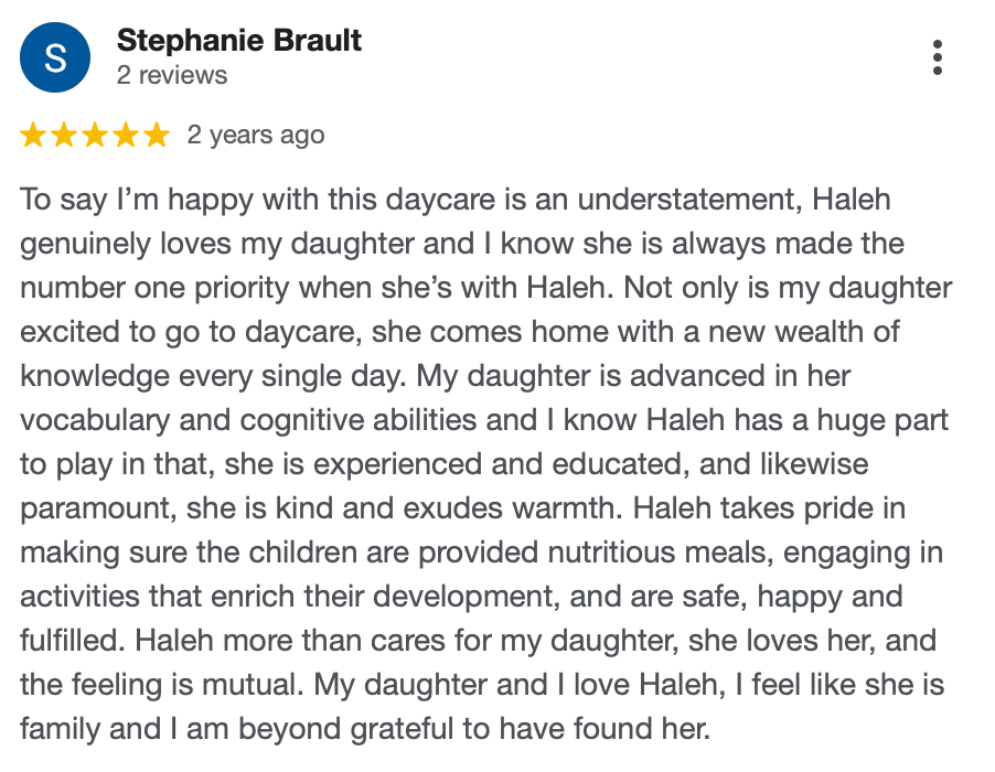 parent's review